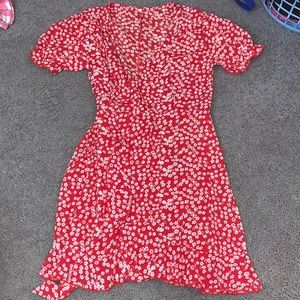 Wrap dress!!! Bought from Amazon